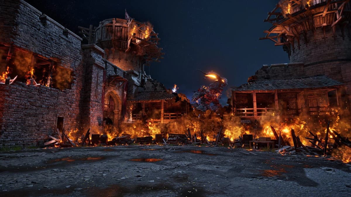 Screenshot from Tekken 8: Collaboration Set - Clive Rosfield & Phoenix Gate