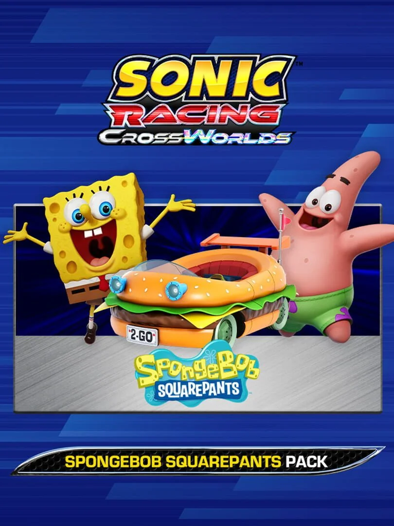 Cover art for Sonic Racing: CrossWorlds - SpongeBob SquarePants Pack