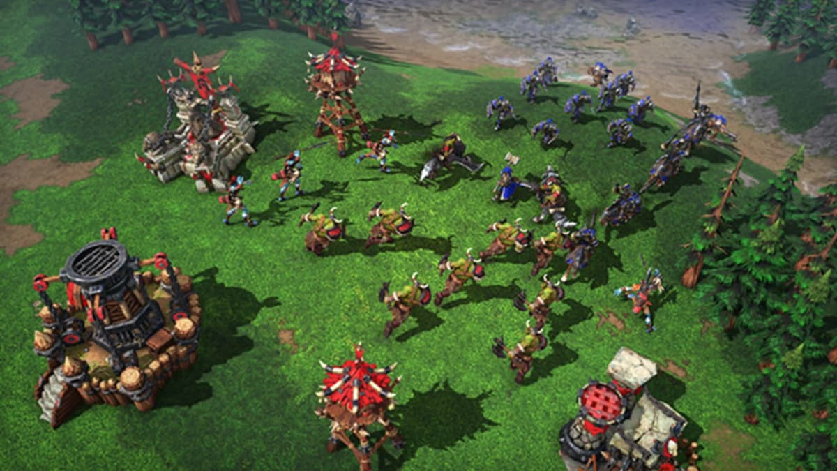 Screenshot from Warcraft III: Reforged