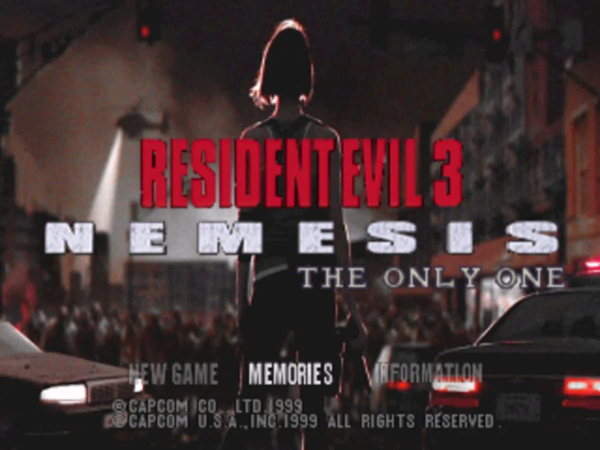 Screenshot from Resident Evil 3: The Only One