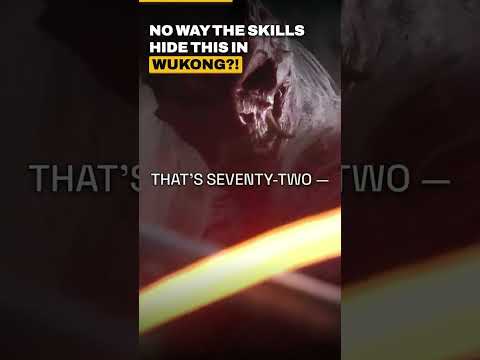 Wukong's Entire Skill List Adds Up to 72 🐒 #Shorts