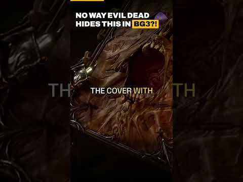 BG3's Cursed Book Is the Necronomicon From Evil Dead 📖 #Shorts