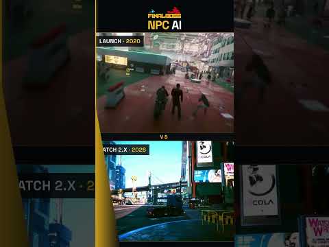 Cyberpunk 2077 Launch vs Today - 6 Years of Patches